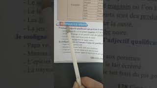 L'adjectif Qualificatif تمارين تطبيقية(سلسلة المبتدئين الدرس 180)