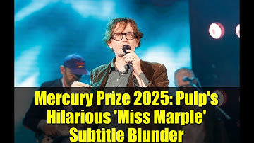 Mercury Prize 2025: Pulp