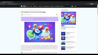 Art - Vector &amp; Responsive Blogger Templates | Piki Templates