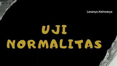 Asumsi Klasik (Uji Normalitas & Uji Linearitas)