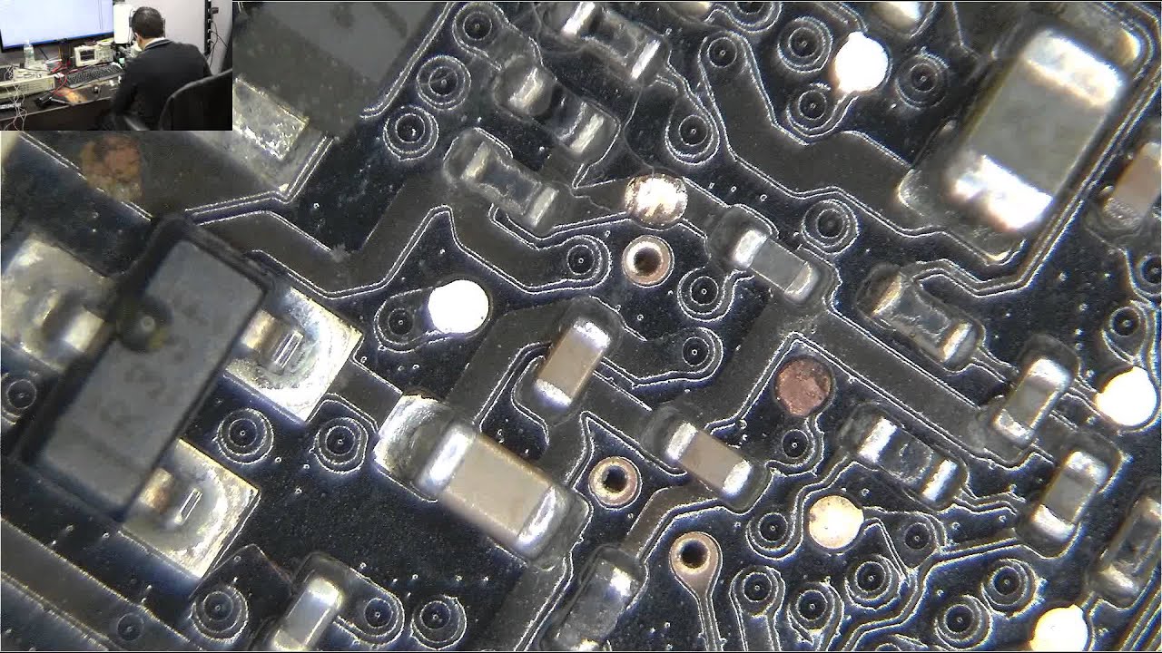 Drag soldering to repair Macbook Pro LVDS connector. YouTube