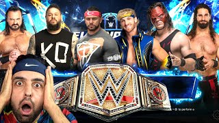 6 KİŞİ KAFES TE ÖLÜM KEMER MAÇI  WRESTLEMANİA ! WWE 2K24 İYİ KARİYER #10