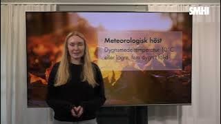 När kommer hösten?