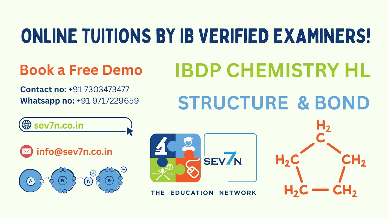 Master IBDP Chemistry HL – Structure & Bonding | Learn with IB Examiners @ SEV7N | Free Demo Inside!
