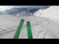 Skiing 1,350m Descent - St Anton, Austria