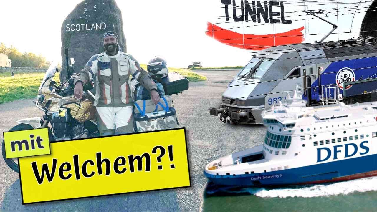 mit "Fähre" oder "Euro-Tunnel" nach England? meine erFahrung über