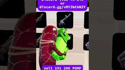 Sell 1v1 200 pump (6 players) joins discord in bio 👌#fortnite #tutorial