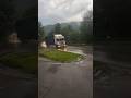 🌧️ Scania Truck in Rainy Mountains 🚛 | Ultimate Road King #shorts#Scania #TruckLife#RainDrive #Truck