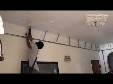 Renovation - Plaster Ceiling L-Box & Cornice Installation