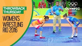 Vinesh Phogat vs Emilia Vuc - Women's Wrestling Rio 2016  | Throwback Thursday