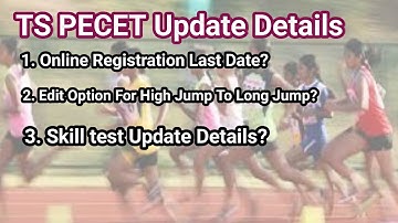 telangana pecet | update details 2022 | @srinupetcreations