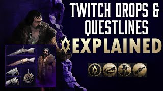 Twitch Drops and Questlines Explained │ Hunt: Showdown