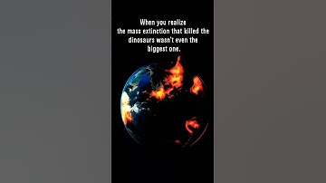 When 90% of Life Was Wiped Out ! 😨 #extinction #prehistoric #dinosaurs