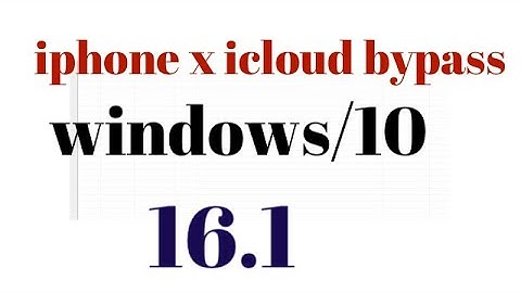 iphone x icloud bypass window sim work