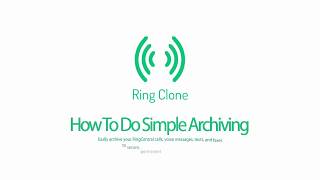 Manually Archive Your Recorded Calls and Voicemails from RingCentral