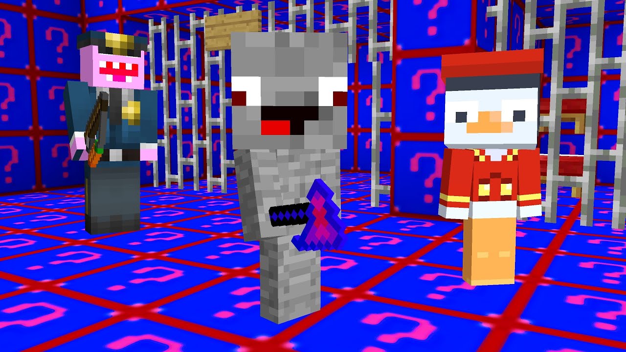 Ausbrechen aus dem Shade Lucky Block Gefängnis