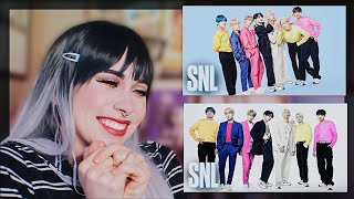 BTS x SNL Live Performance REACTION | Mic Drop, Boy With Luv