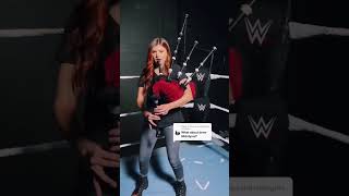 Drew McIntyre’s theme at WWE HQ