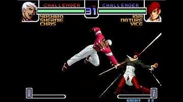KOF 2002 NUEVO BUG O YASHIRO VS IORI Death MAX2 GRAB