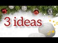 3 Идеи к Новому году своими руками / Поделки из НИТОК / 3 Handmade Christmas ideas / Yarn crafts