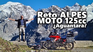 ✅ Intento el Paso Stelvio y los ALPES Italianos en MOTO de 125cc con la Rieju Aventura  ep#30