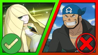 The Best and Worst Villains in Pokemon