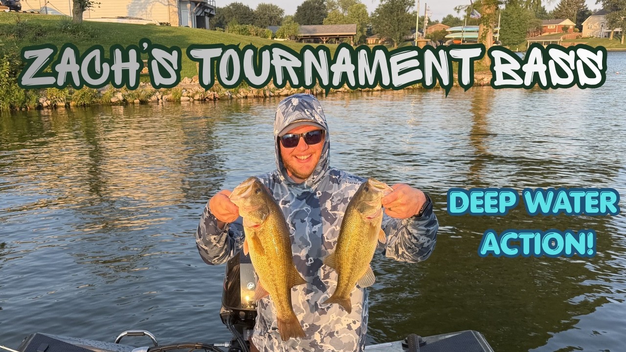 ZACH'S BIG BASS TOURNAMENT! He QUALIFIED for the $1,000 FISHING TOURNAMENT!