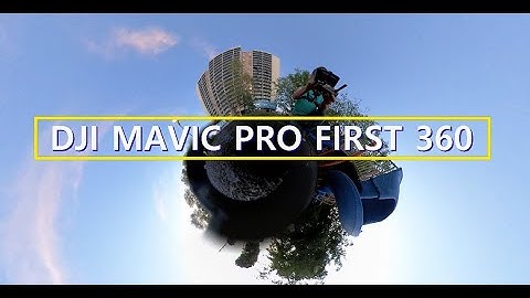 DJI MAVIC PRO FIRST INSTA 360 ONE R AERIAL EDITION