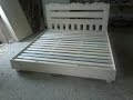 Бюджетный вариант деревянной кровати / Affordable wooden bed