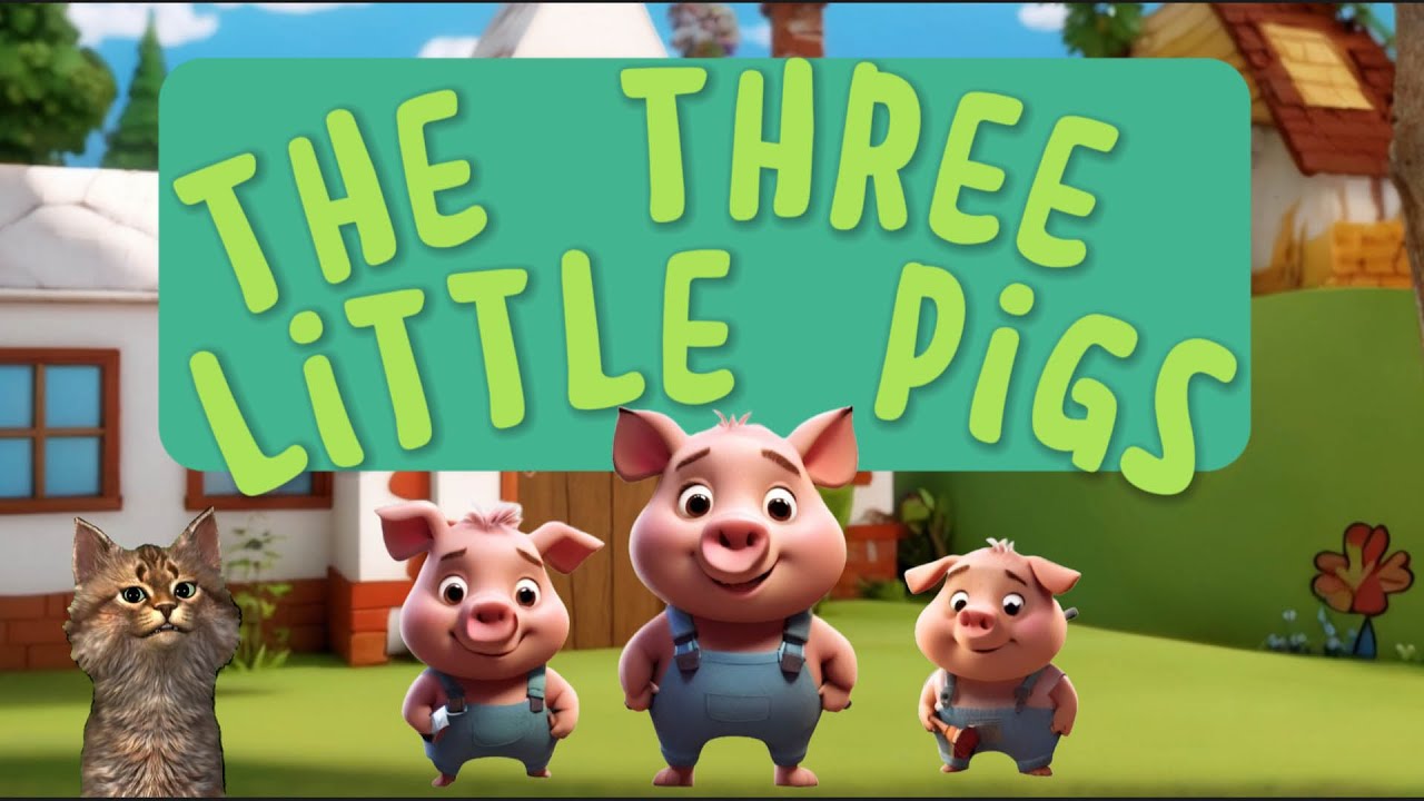 Bedtime Story for Kids | The Three Little Pigs - YouTube