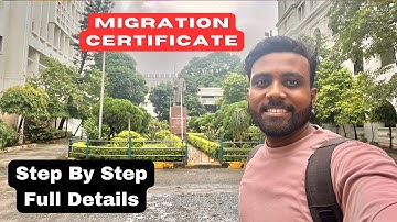 MIGRATION CERTIFICATE Calcutta University | Easy Step By Step Information