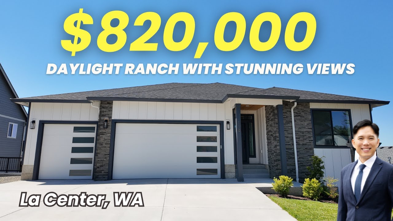 Don’t Miss This Incredible View | La Center WA Daylight Ranch Home Tour ...