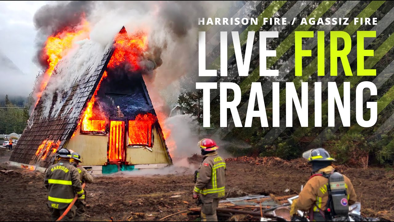 Live Fire Training with Firefighter Scenarios and Two Structure Fires!