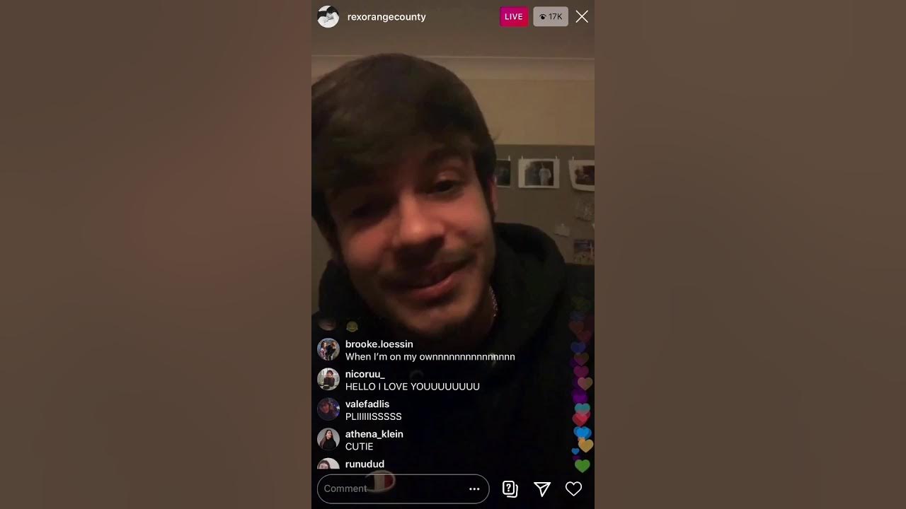 Watch: Rex Orange County previews a new song via Instagram Live +