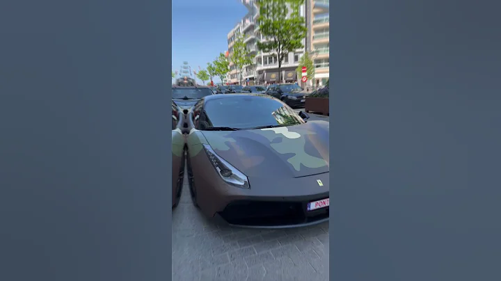 Rolls Royce Ghost & Ferrari 488 Camo