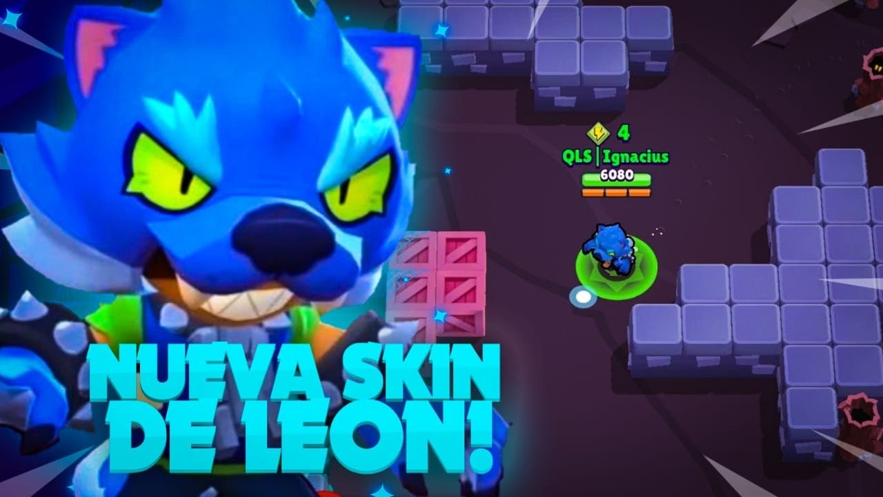 Nueva Skin De Leon El Hombre Lobo Youtube - skin de leon brawl stars lobo