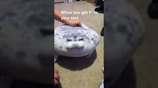 When you get f- in your test