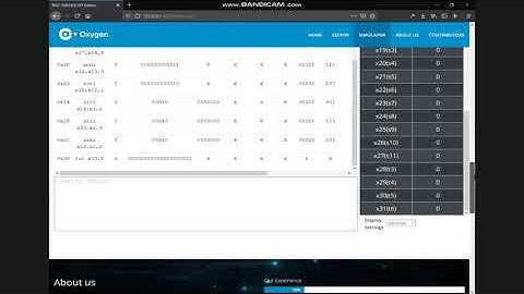 RISC-V Instruction Set Simulator (ISS) MERL-Oxygen
