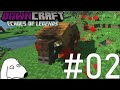 【ゆっくり実況】獰猛過ぎる牛に返り討ちにされるマインクラフト（犬）【DawnCraft - Echoes of Legends】＃2