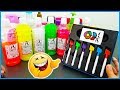 Hızlı Boyama Yap Kazan Slime Challenge - Çöplük Slime - Vak Vak TV