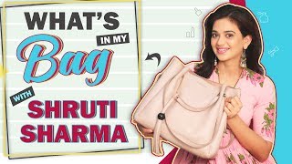 What’s In My Bag With Shruti Sharma | Bag Secrets Revealed | Gathbandhan