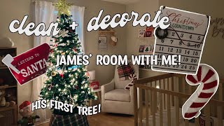 Cleaning and decorating the baby's room for Christmas! 🎄♥️ CHRISTMAS 2023 by Tina Sayers 222 views 5 months ago 23 minutes