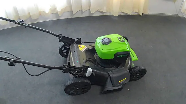 Greenworks 20" lawnmower blade hack