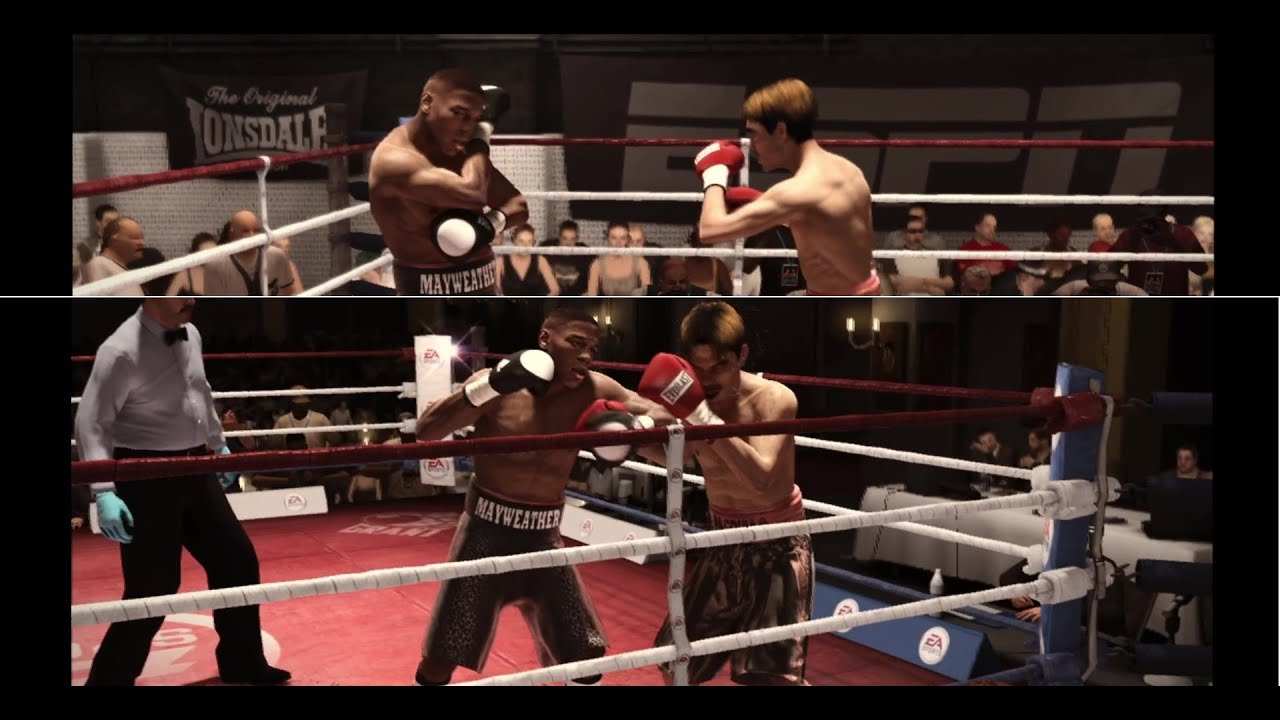 PrettyBoy Floyd vs Manny Pac in Legacy Mode (lightweight) - FIGHT NIGHT REVIVAL