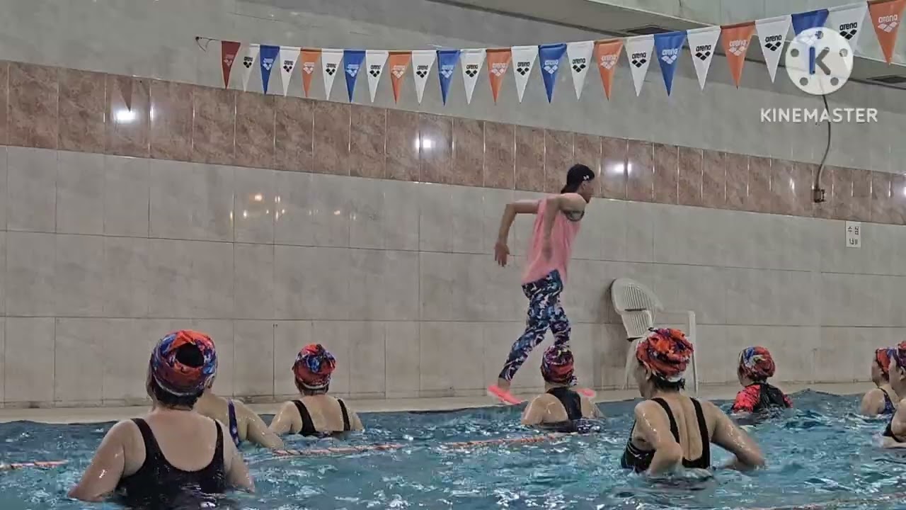 WBF 아쿠아로빅 김정훈선생님 190