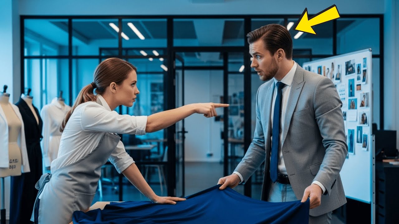 Stagista Timida Corresse Il Tessuto Scelto Da Un Milionario — Senza Sapere Di Salvare Il Suo Marchio