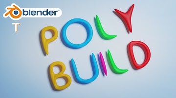 Polybuild Tool Blender 2.8 Telugu Tutorial