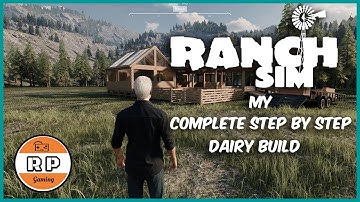 Ranch Simulator: Awesome Dairy With Cow Pens & Cheese Factory!