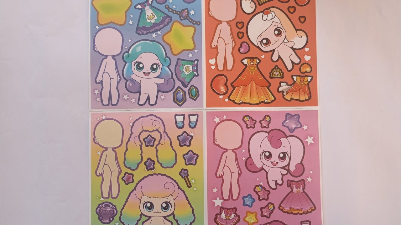 ASMR Doll Dress Up 👗 Relaxing & Satisfying Sounds (No Talking)