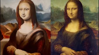 Mona Lisa Master Copy | Time-lapse PART 2